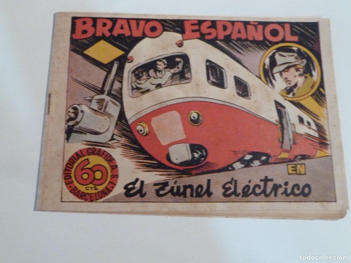 Tebeos: BRAVO ESPA&Ntilde;OL N&ordm; 6, EL TUNEL ELECTRICO, GRAFIDEA , ORIGINAL 1941
