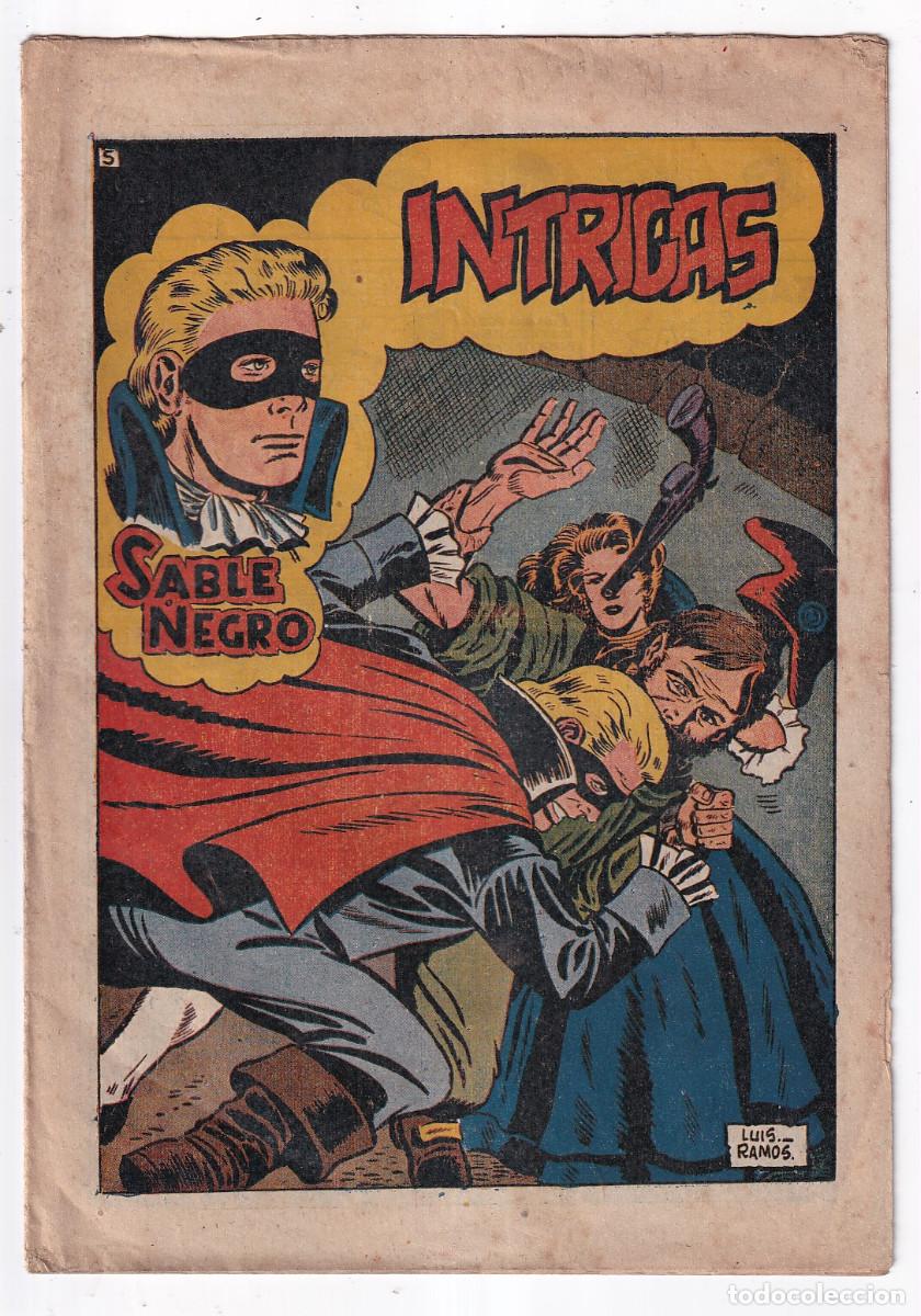 Tebeos: SABLE NEGRO. N&ordm; 5. INTRIGAS. BARCELONA, GRAFIDEA