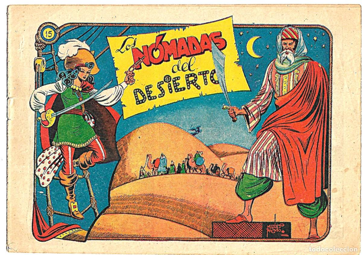 BDs: LA CAPITANA N&ordm; 15 ORIGINAL GRAFIDEA 1955 MUY BUEN ESTADO-LEER DESCRIPCION Y VER FOTOS