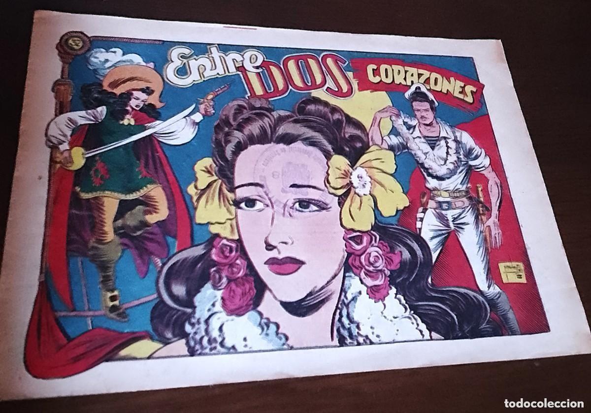 BDs: LA CAPITANA N&ordm; 32 DIFICIL ORIGINAL GRAFIDEA 1955 MUY BUEN ESTADO-LEER DESCRIPCION Y VER FOTOS