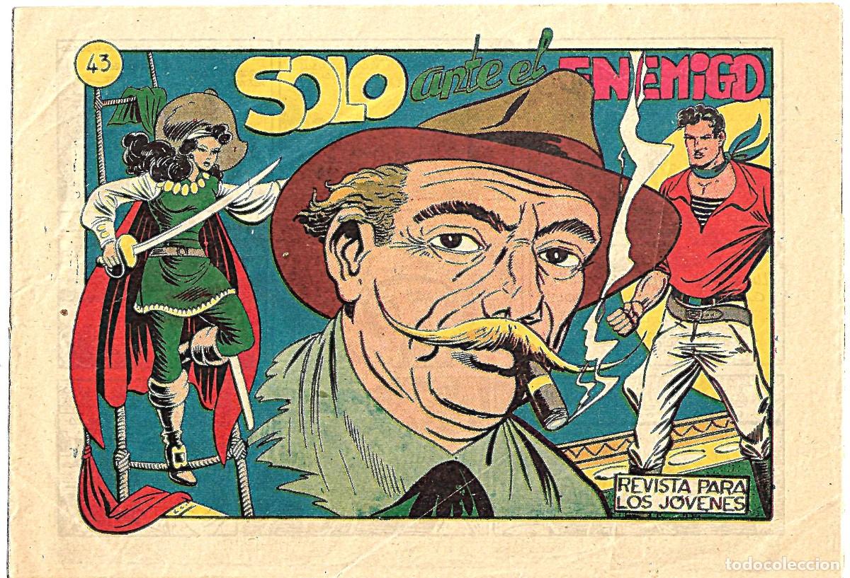 BDs: LA CAPITANA N&ordm; 43 DIFICIL ULTIMOSORIGINAL GRAFIDEA 1955 MUY BUEN ESTADO-LEER DESCRIPCION Y VER FOTOS