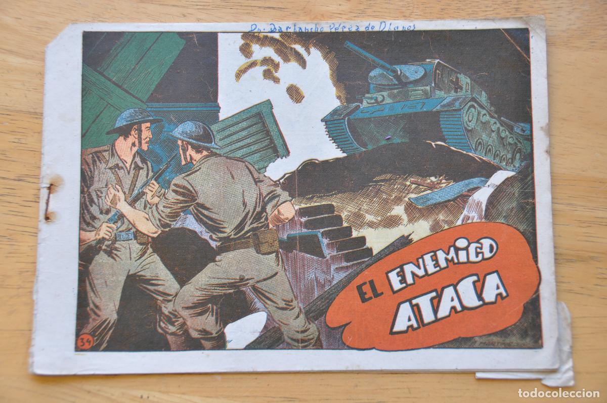Tebeos: COMIC - SARGENTO MACAI N&ordm;34 - EL ENEMIGO ATACA - EDITORIAL GRAFIDEA