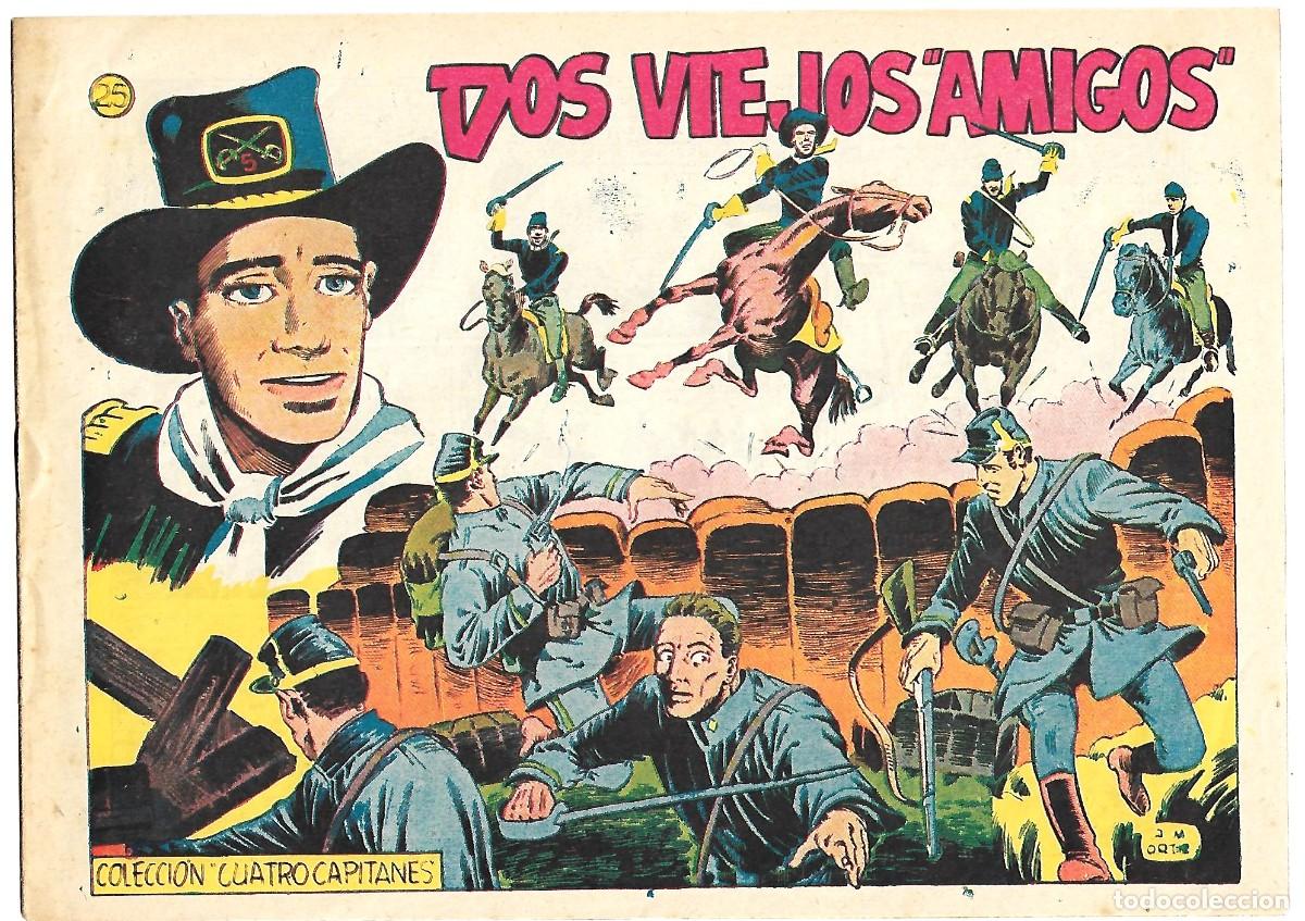 Tebeos: CUATRO CAPITANES-LOTE DE 4 ORIGINALES-GRAFIDEA 1954-ORIGINALES MUY BUEN ESTADO-LEER TODO VER FOTOS