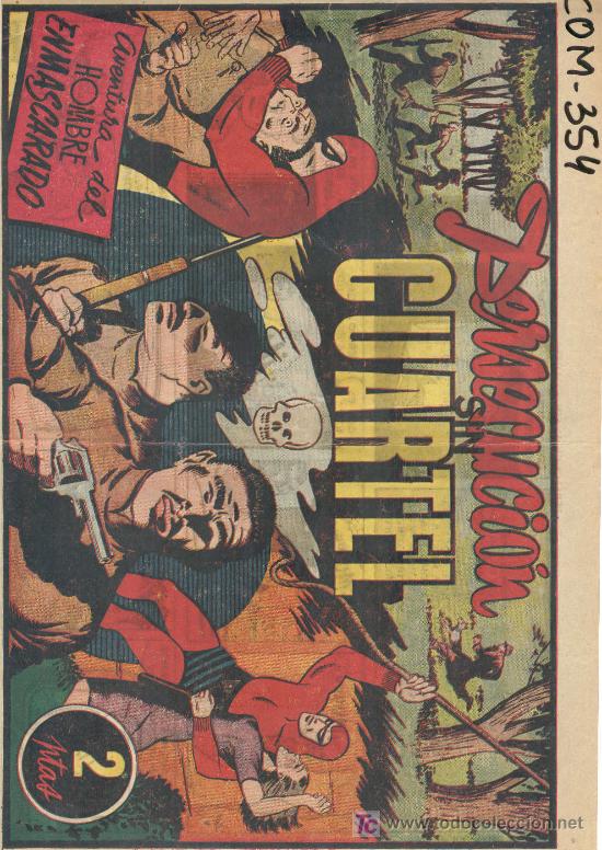 Tebeos: (COM-354)COMIC EL HOBRE ENMASCARADO-PERSECUCION SIN CUARTEL - Foto 1