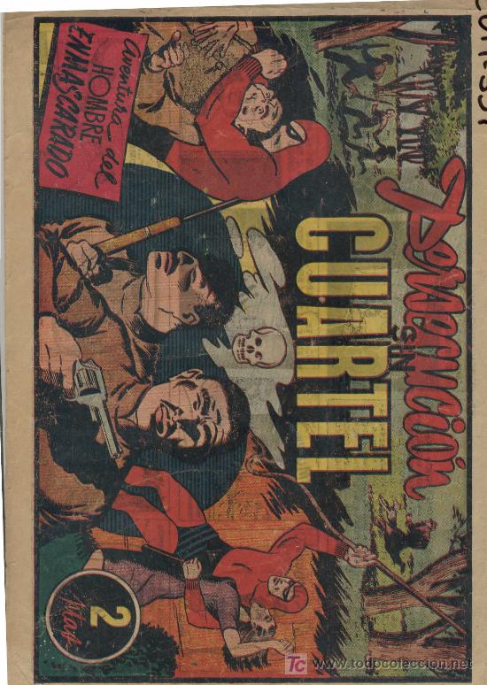 Tebeos: (COM-357)COMIC EL HOBRE ENMASCARADO-PERSECUCION SIN CUARTEL - Foto 1