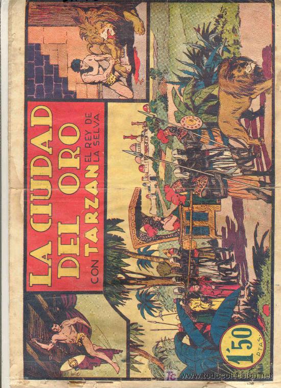 Tebeos: (COM-1146)COMIC TARZAN REY DE LA SELVA-LA CIUDAD DEL ORO - Foto 1