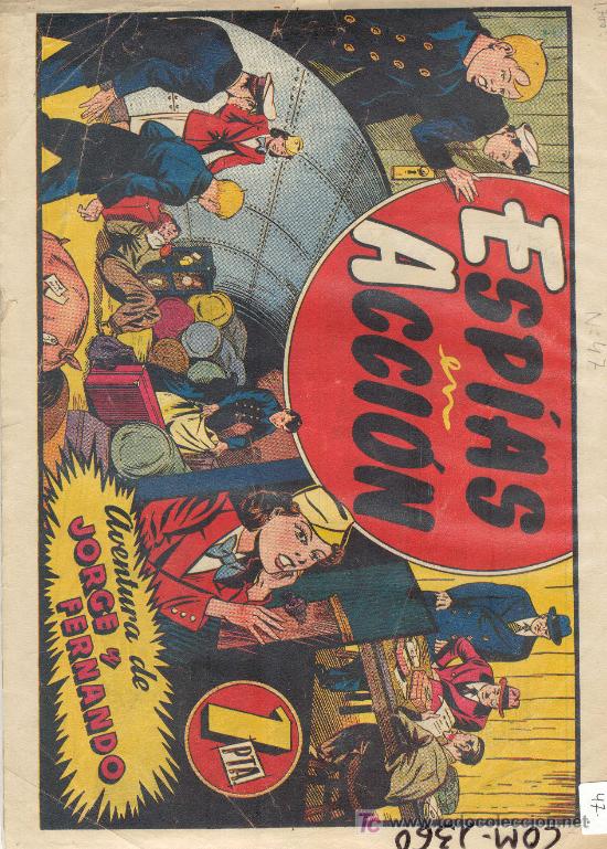 Tebeos: (COM-1360)COMIC JORGE Y FERNANDO N&ordm;47 - Foto 1