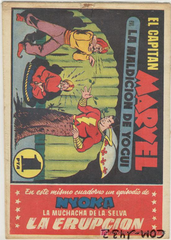 Tebeos: (COM-1432)EL CAPITAN MARVEL EN LA MALDICION DE YOGUI - Foto 1
