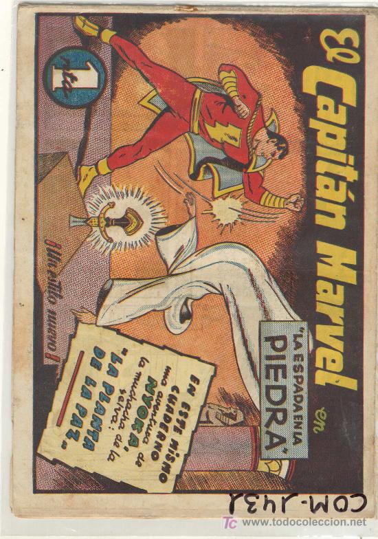 Tebeos: (COM-1431)COMIC EL CAPITAN MARVEL EN LA ESPADA EN LA PIEDRA - Foto 1
