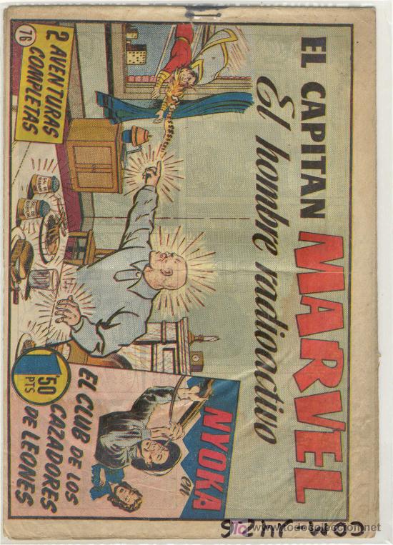 Tebeos: (COM-1426)COMIC EL CAPITAN MARVEL EL HOMBRE RADIOACTIVO - Foto 1