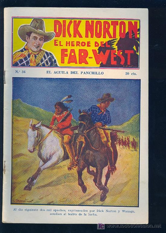Tebeos: DICK NORTON. N&ordm; 36. EL HEROE DEL FAR - WEST. . - Foto 1