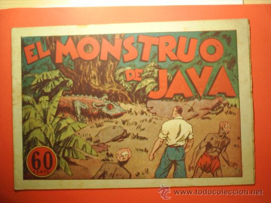 Tebeos: JUAN CENTELLA - el monstruo de java -HISPANO AMERICANA - Foto 1