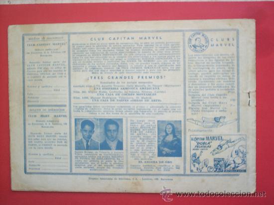 Tebeos: EL CAPITAN MARVEL N. 58 -HISPANO AMERICANA -ORIGINAL - Foto 2