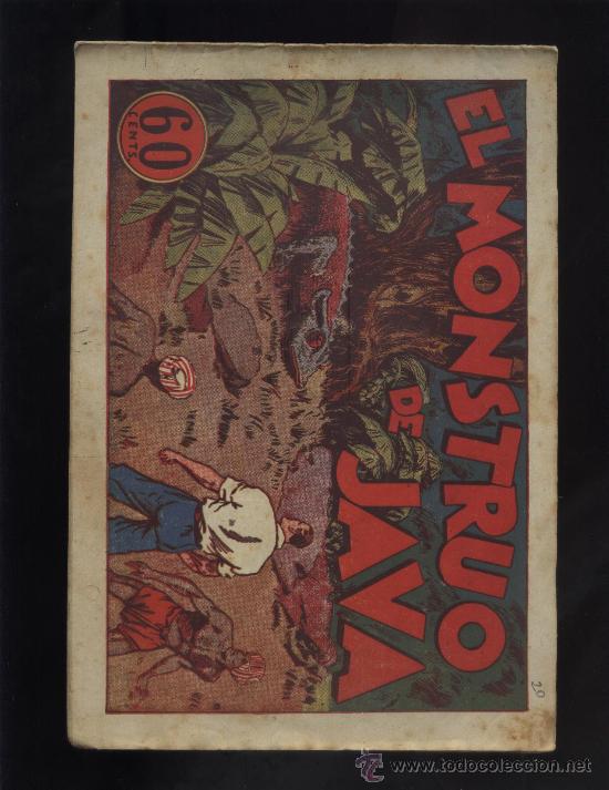 Tebeos: JUAN CENTELLA  EL MONSTRUO DE JAVA - Foto 1