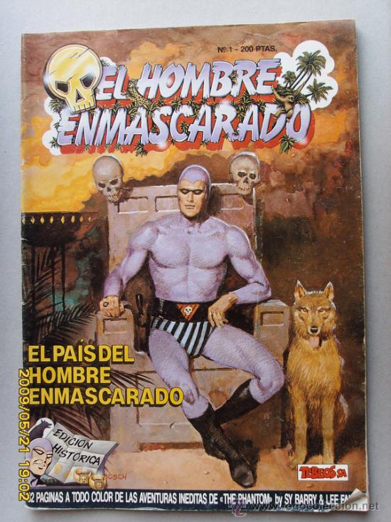 Tebeos: EL HOMBRE ENMASCARADO - Foto 1