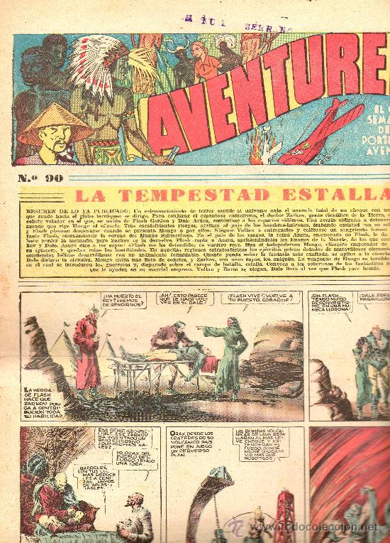 Tebeos: AVENTURERO  HISPANO AMERICANA    N&ordm; 90 - Foto 1