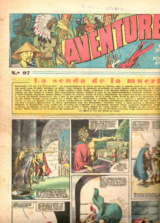 Tebeos: AVENTURERO  HISPANO AMERICANA    N&ordm; 97 - Foto 1