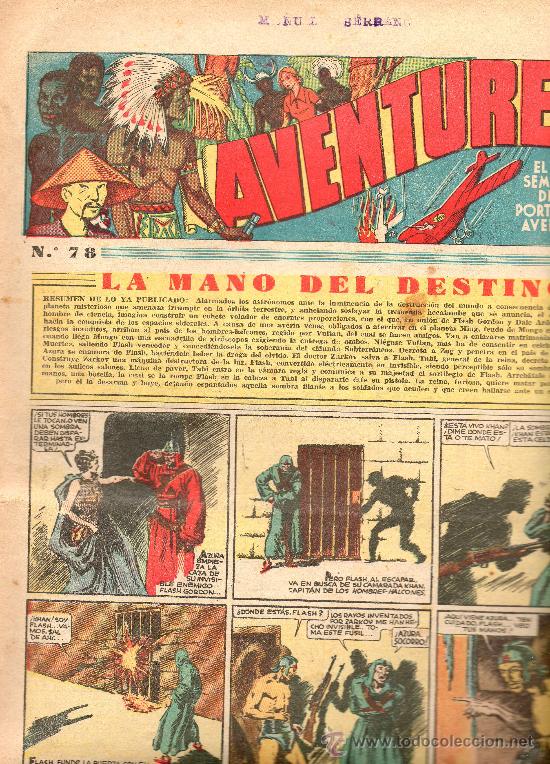Tebeos: AVENTURERO  HISPANO AMERICANA    N&ordm; 78 - Foto 1