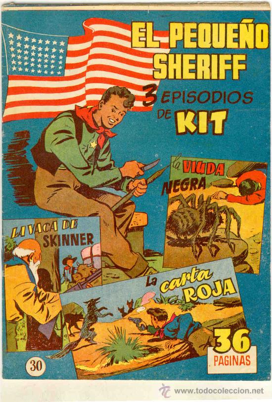 Tebeos: (COM-1863)COMIC EL PEQUE&Ntilde;O SHERIFF VERTICAL ORIGINAL N&ordm;30 - Foto 1