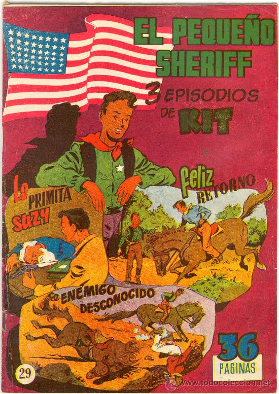 Tebeos: (COM-1862)COMIC EL PEQUE&Ntilde;O SHERIFF VERTICAL ORIGINAL N&ordm;29 - Foto 1