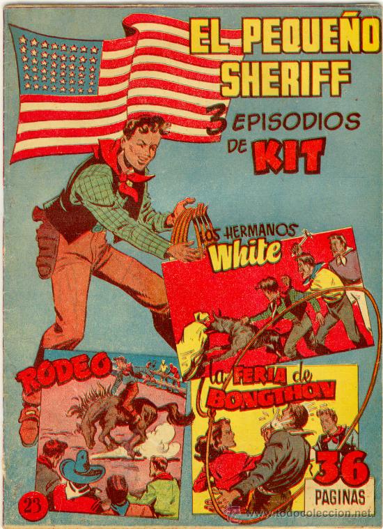 Tebeos: (COM-1859)COMIC EL PEQUE&Ntilde;O SHERIFF VERTICAL ORIGINAL N&ordm;23 - Foto 1