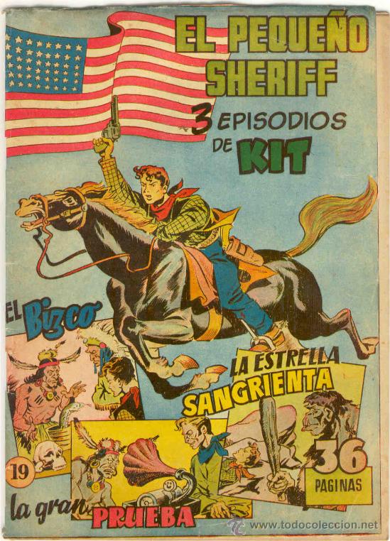 Tebeos: (COM-1856)COMIC EL PEQUE&Ntilde;O SHERIFF VERTICAL ORIGINAL N&ordm;19 - Foto 1