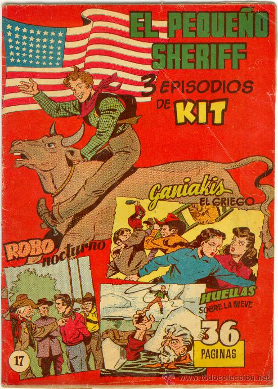 Tebeos: (COM-1855)COMIC EL PEQUE&Ntilde;O SHERIFF VERTICAL ORIGINAL N&ordm;17 - Foto 1