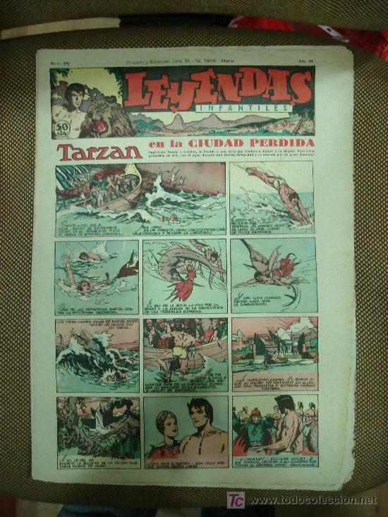 Tebeos: LEYENDAS INFANTILES. N&ordm; 94. - Foto 1