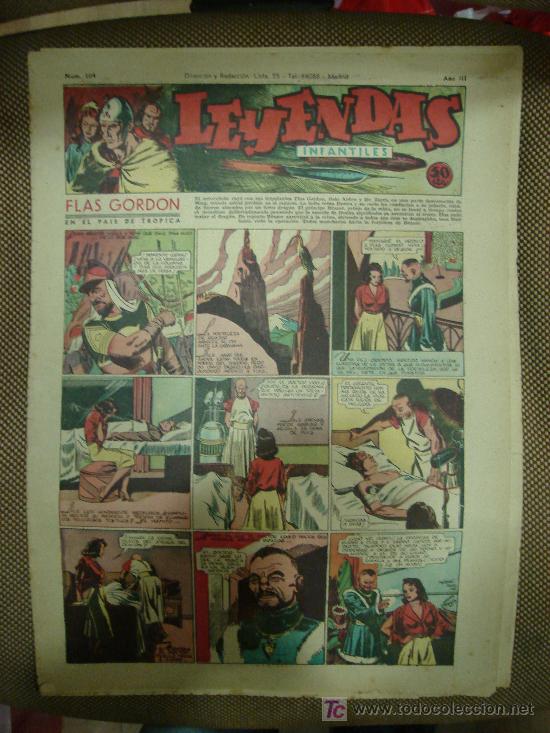 Tebeos: LEYENDAS INFANTILES. N&ordm; 104. - Foto 1
