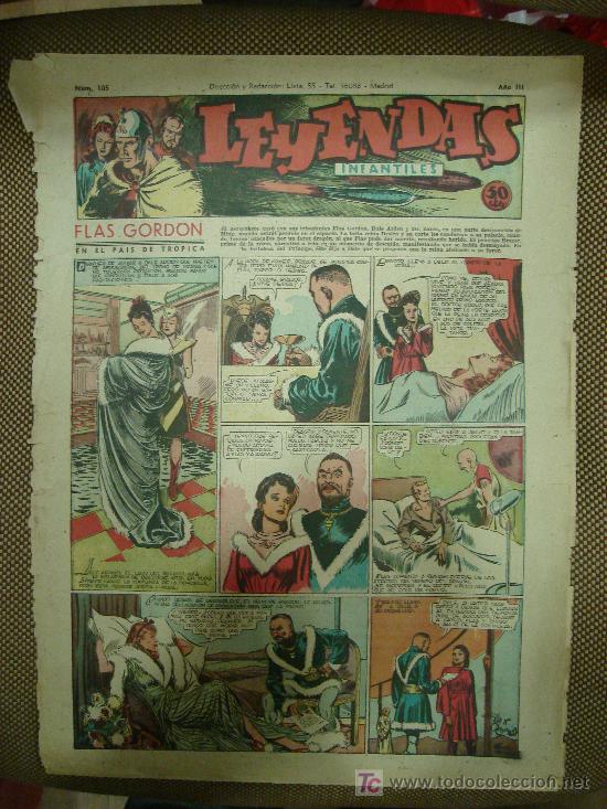 Tebeos: LEYENDAS INFANTILES. N&ordm; 105. - Foto 1