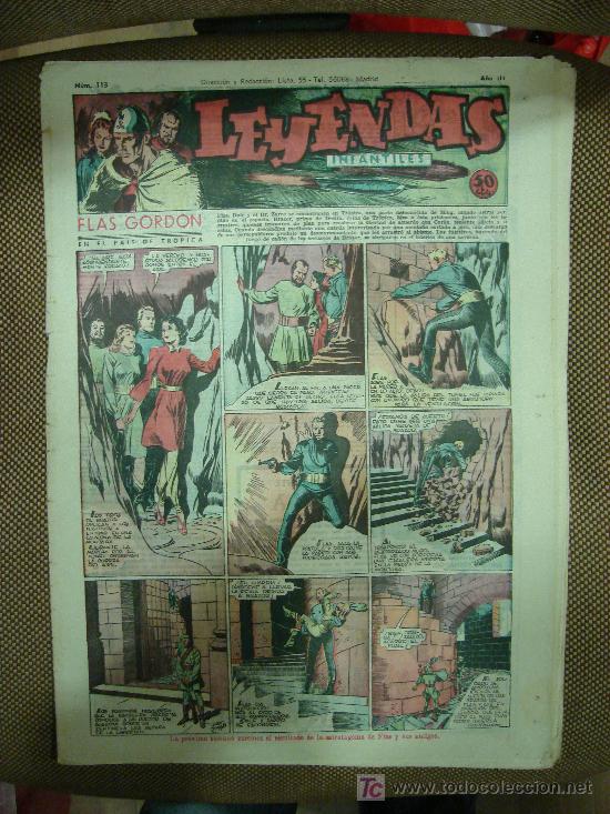 Tebeos: LEYENDAS INFANTILES. N&ordm; 113. - Foto 1