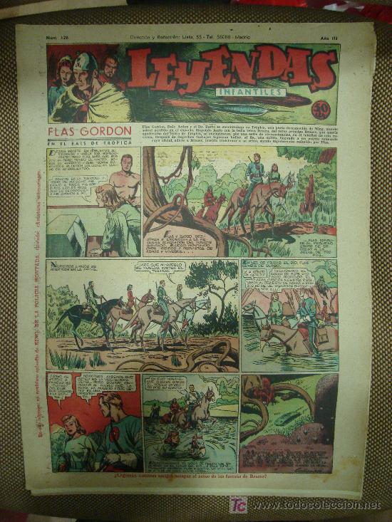 Tebeos: LEYENDAS INFANTILES. N&ordm; 126. - Foto 1