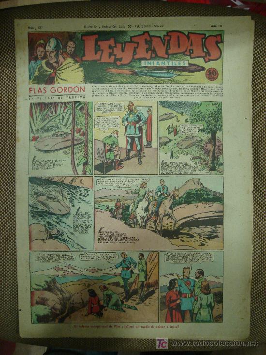 Tebeos: LEYENDAS INFANTILES. N&ordm; 127. - Foto 1