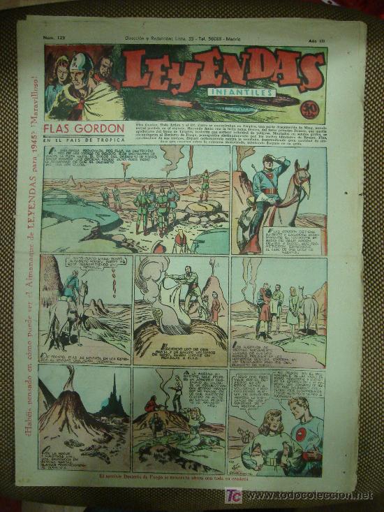 Tebeos: LEYENDAS INFANTILES. N&ordm; 129. - Foto 1
