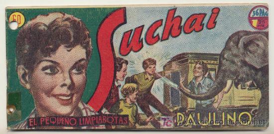Tebeos: Suchai n&ordm; 60. Hispano Americana 1949. - Foto 1