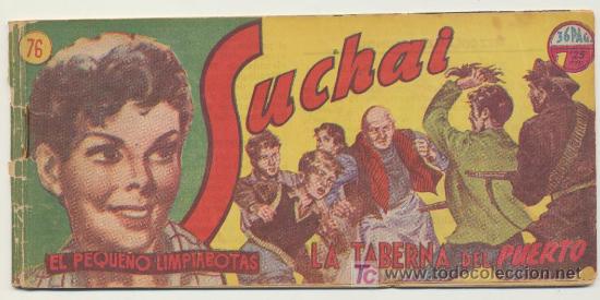 Tebeos: Suchai n&ordm; 76. Hispano Americana 1949. - Foto 1
