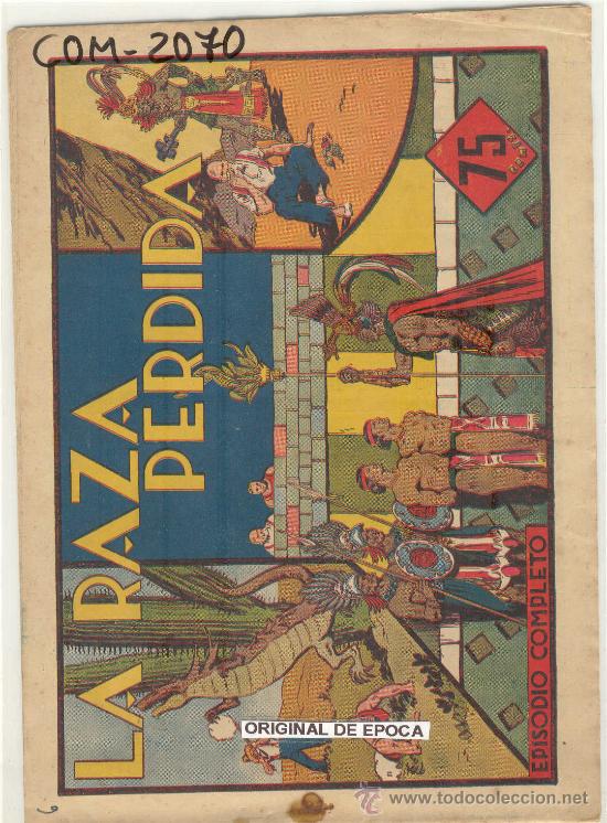 Tebeos: (COM-2070)COMIC CARLOS EL INTREPIDO EN LA RAZA PERDIDA N&ordm;6 - Foto 1