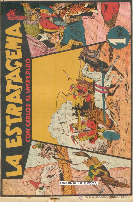 Tebeos: (COM-2077)COMIC CARLOS EL INTREPIDO EN LA ESTRATAGEMA - Foto 1