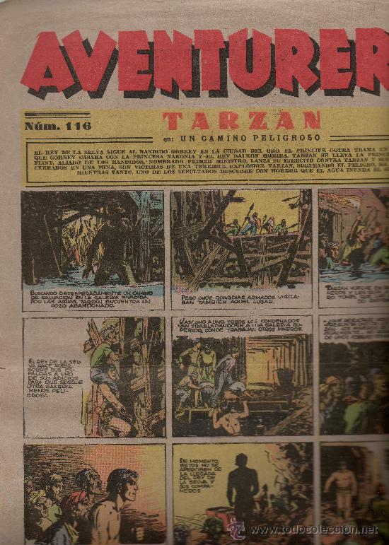 Tebeos: AVENTURERO      N&ordm; 116  DE HISPANO AMERICANA - Foto 1