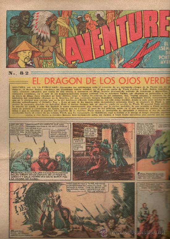Tebeos: AVENTURERO      N&ordm; 82  DE HISPANO AMERICANA - Foto 1