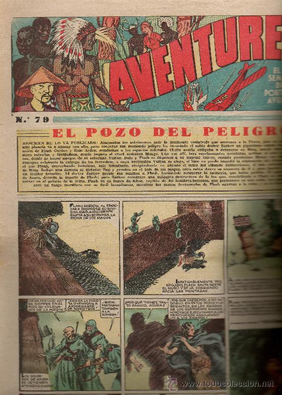 Tebeos: AVENTURERO      N&ordm; 79  DE HISPANO AMERICANA - Foto 1