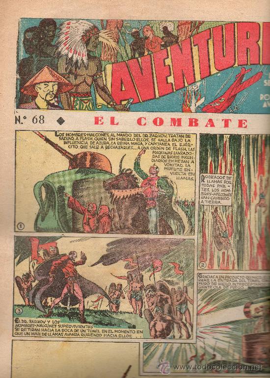 Tebeos: AVENTURERO      N&ordm; 68   DE HISPANO AMERICANA - Foto 1