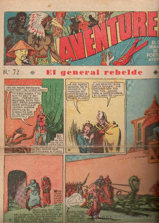 Tebeos: AVENTURERO      N&ordm; 72   DE HISPANO AMERICANA - Foto 1