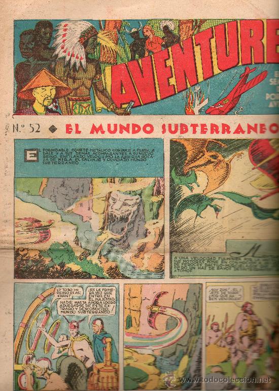 Tebeos: AVENTURERO      N&ordm; 52   DE HISPANO AMERICANA - Foto 1