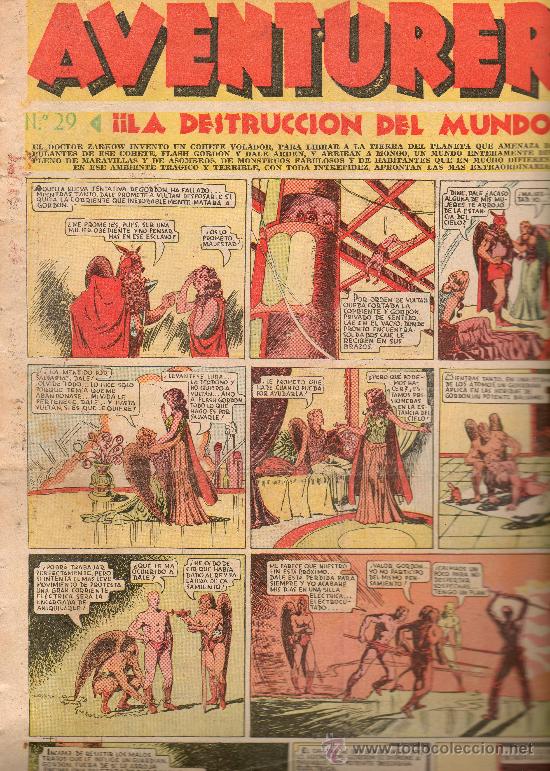 Tebeos: AVENTURERO      N&ordm; 29   DE HISPANO AMERICANA - Foto 1