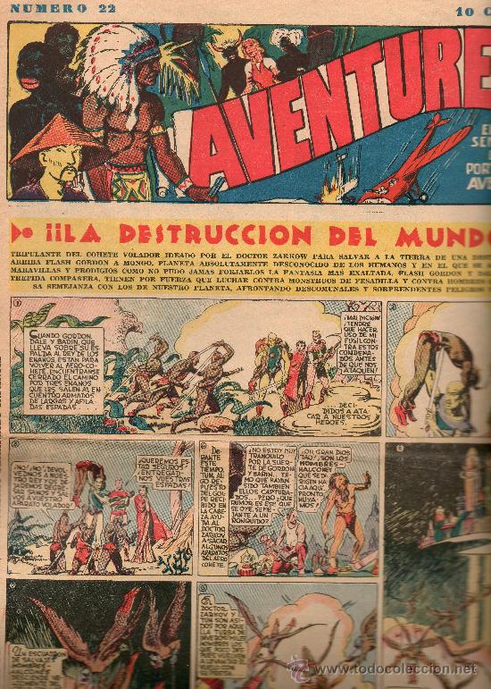 Tebeos: AVENTURERO      N&ordm; 22  DE HISPANO AMERICANA - Foto 1