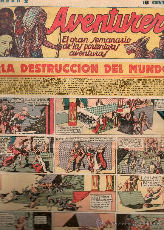 Tebeos: AVENTURERO      N&ordm; 8  DE HISPANO AMERICANA - Foto 1