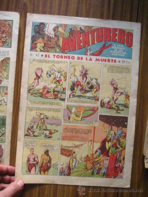 BDs: aventurero A&ntilde;o I n&ordm; 42 1935 -36 ,ed hispano americana ( cajn 1