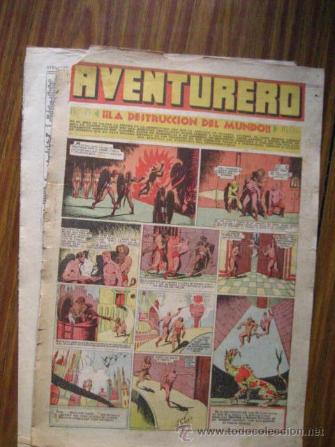 Comics: aventurero A&ntilde;o I n&ordm; 31  1935 -36 ,ed hispano americana  ( cajn 1