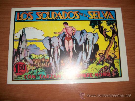 Tebeos: TARZAN N&ordm; 9 HISPANO AMERICANA EDICION FACSIMIL - Foto 1